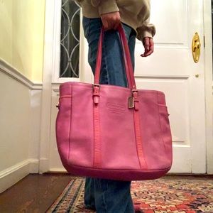 Pink Coach bag